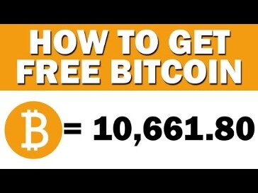 how can i get free bitcoins