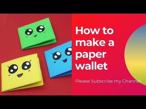 how to make a paper wallet