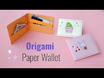 how to make a wallet out of paper