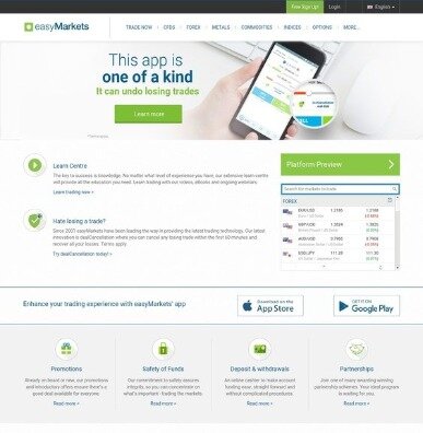 easyMarkets broker review
